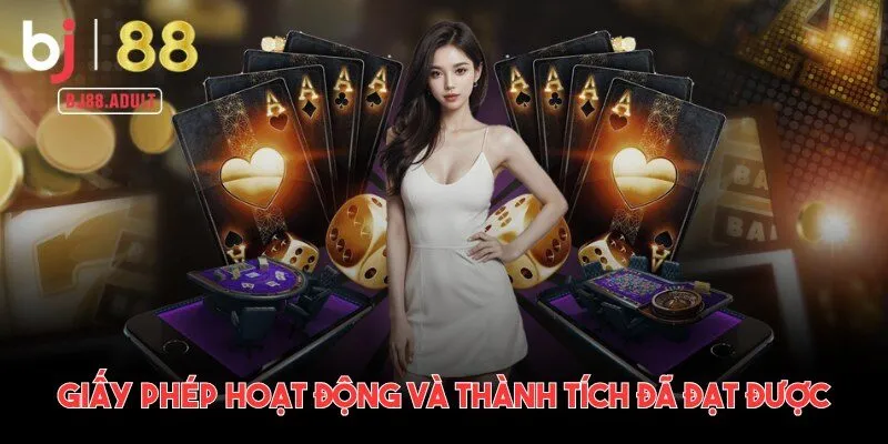 Giấy phép hoạt động và thành tích đã đạt được