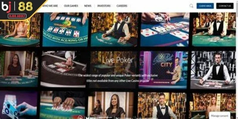 Khám phá thế giới Evolution Gaming hàng đầu